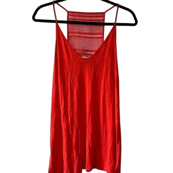 Old Navy  Sleeveless Tank Top With Mesh Back Detail Size M - Picture 1 of 7